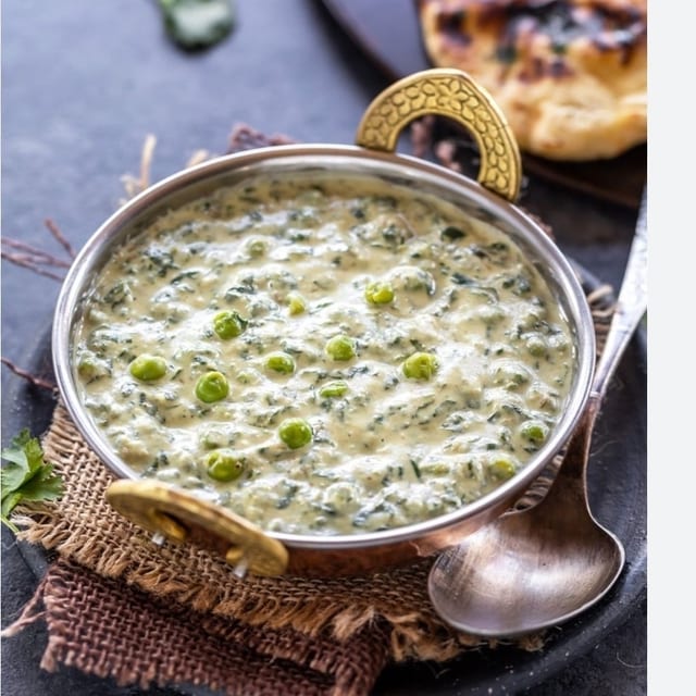 Methi Malai Mutter.