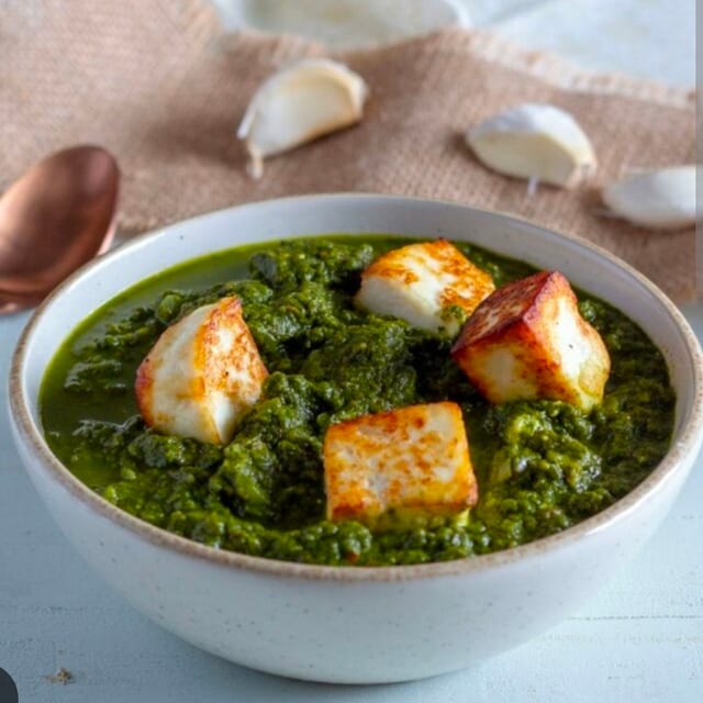 Saag Paneer.